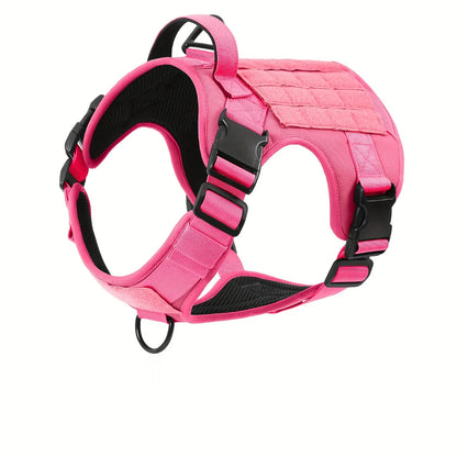 Tactical Dog Harness – Adjustable & Reflective No-Pull Tactical Dog Harness