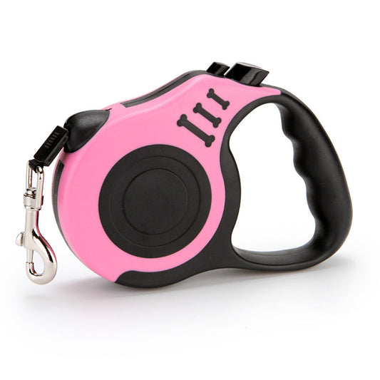 Automatic Dog Leash Retractable – Strong Telescopic Traction Rope for Pet Walking & Training